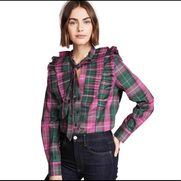 CURRENT ELLIOT Purch Ruffle Top - Picture 4 of 4